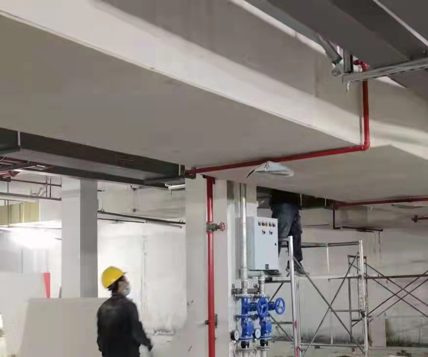 排煙風管外包防火板